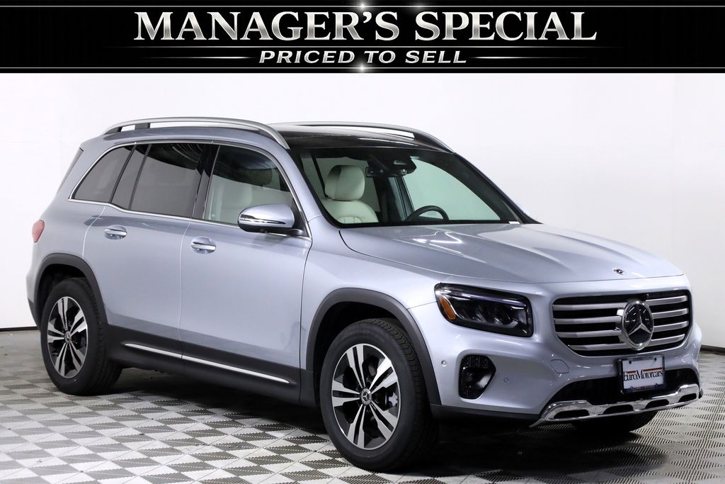 Cirrus Silver Metallic 2026 Mercedes-Benz GLB SUV / Crossover All-Wheel Drive 8-Speed Dual Clutch