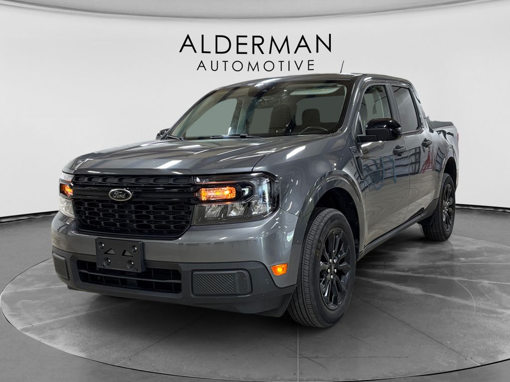 Gray Metallic 2024 Ford Maverick Pickup Truck Front-Wheel Drive Continuously Variable Transmission