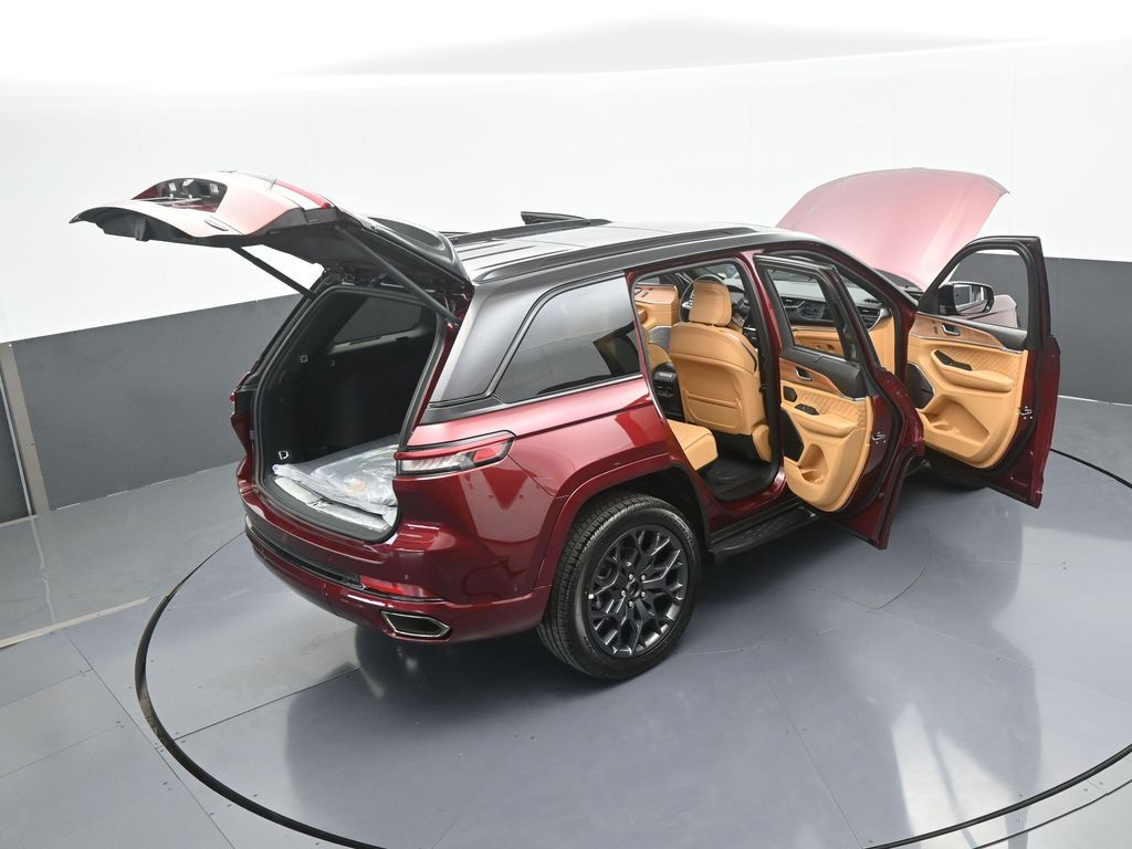 New 2025 Velvet Red Pearlcoat Jeep Summit Reserve image 74