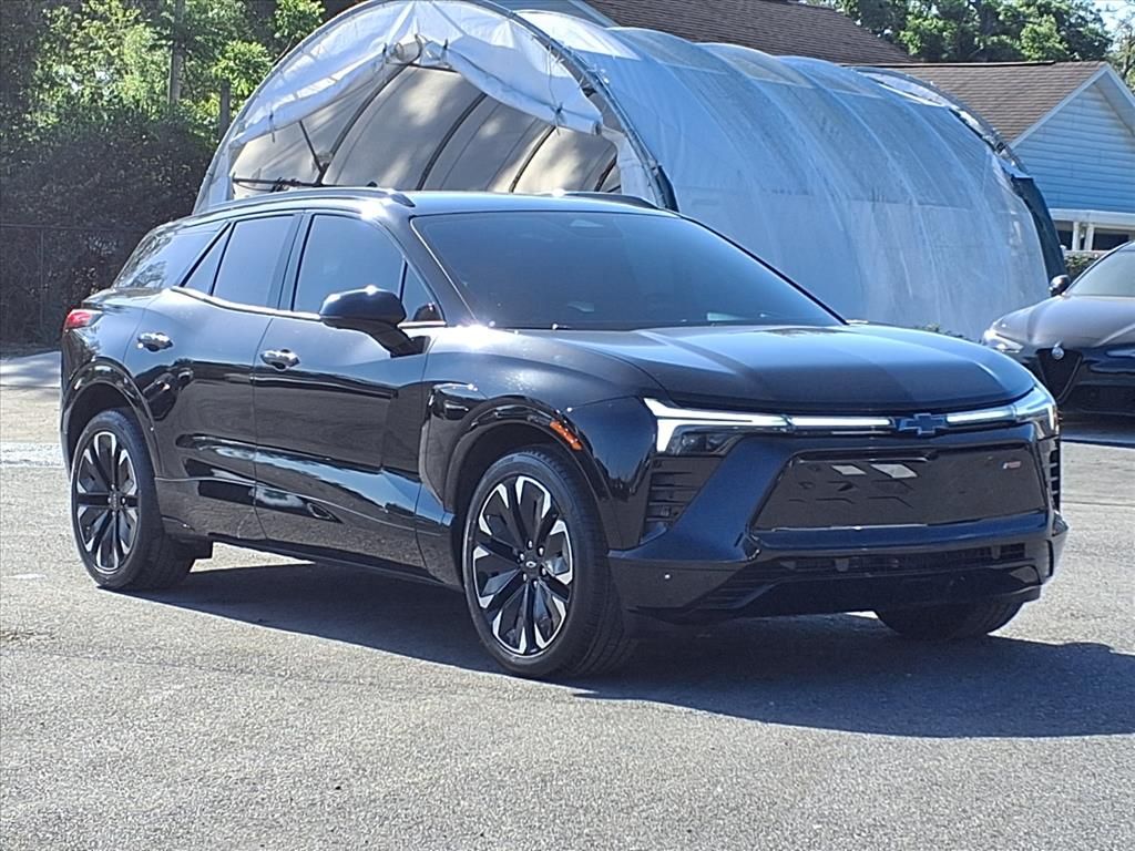 Black 2024 Chevrolet Blazer EV RS eAWD SUV / Crossover All-Wheel Drive 1-Speed Automatic