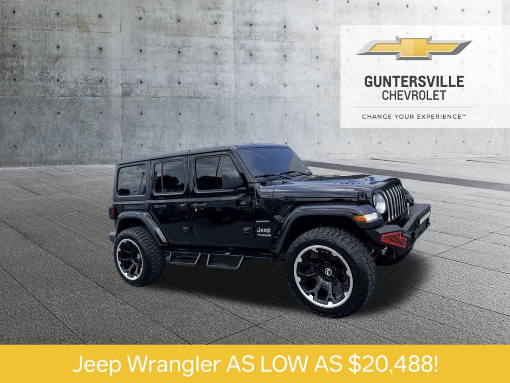 Black Clearcoat 2019 Jeep Wrangler SUV / Crossover Four-Wheel Drive 8-Speed Automatic
