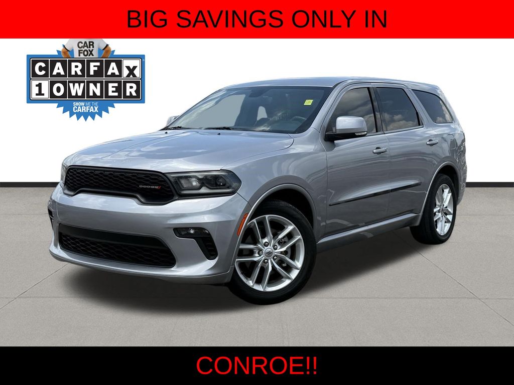 2021 Dodge Durango GT Plus Silver at Bayshore Chrysler Jeep Dodge Ram