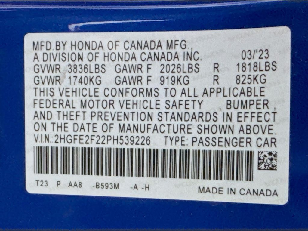 Used Car 2023 Honda Civic  Lx For Sale Under $25,000 In Austin, Texas