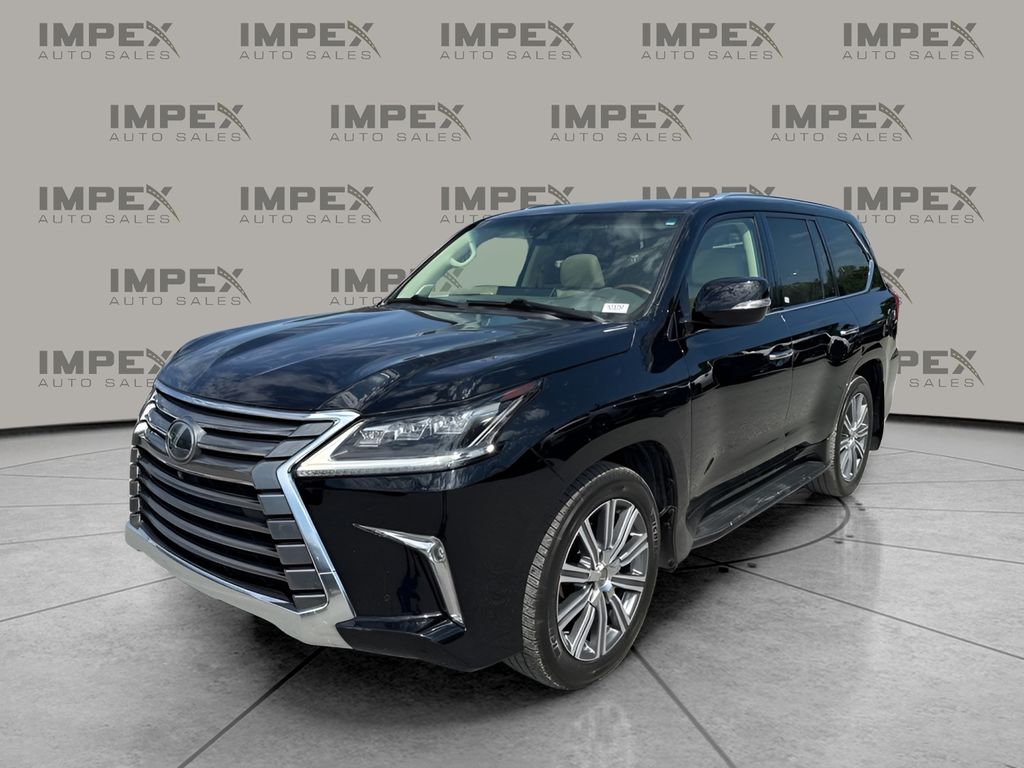 Onyx Black 2017 Lexus LX 570 4WD SUV / Crossover All-Wheel Drive 8-Speed Automatic