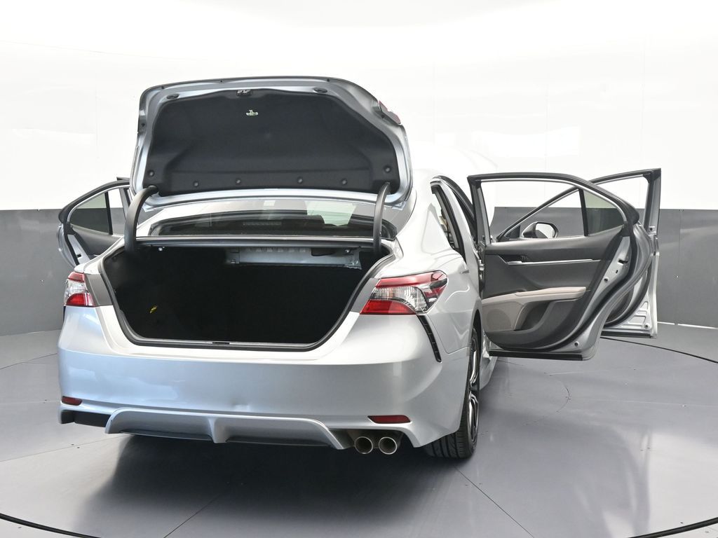 Used 2021 Celestial Silver Metallic Toyota SE image 71