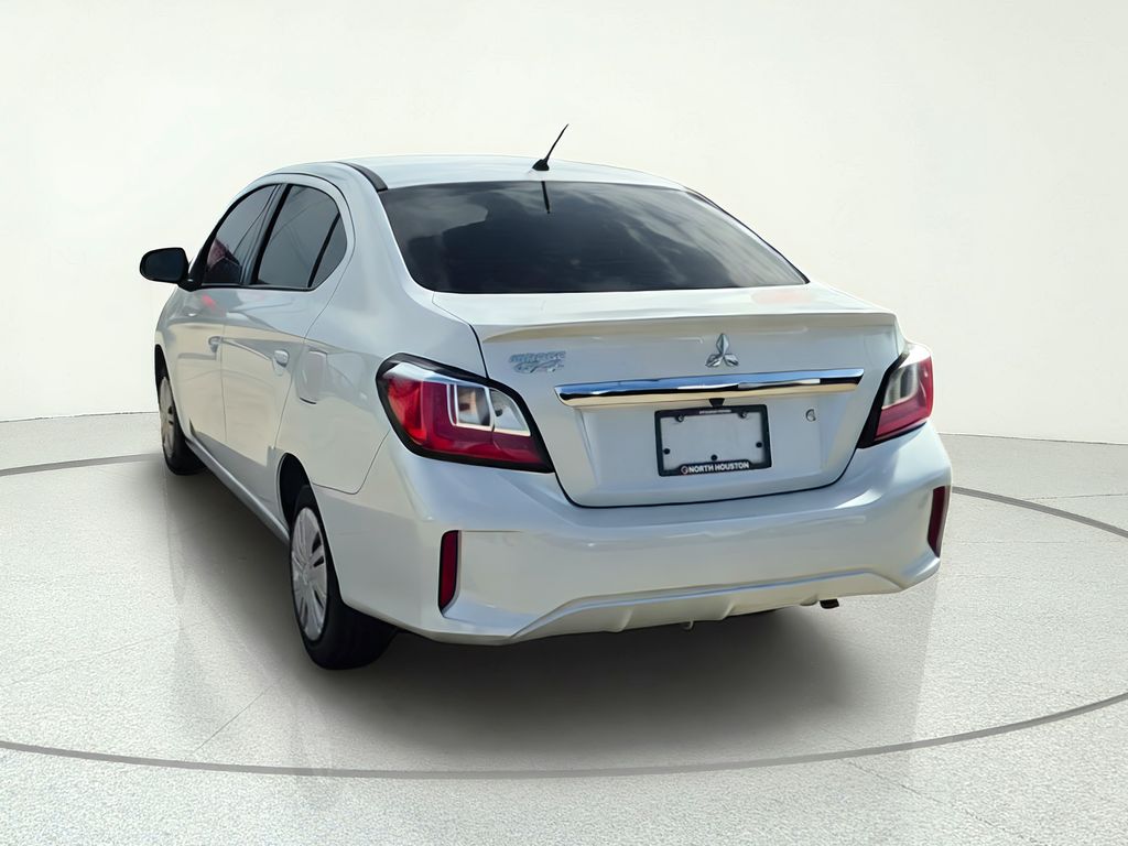 2023 Mitsubishi Mirage G4 ES White at DeMontrond Ford