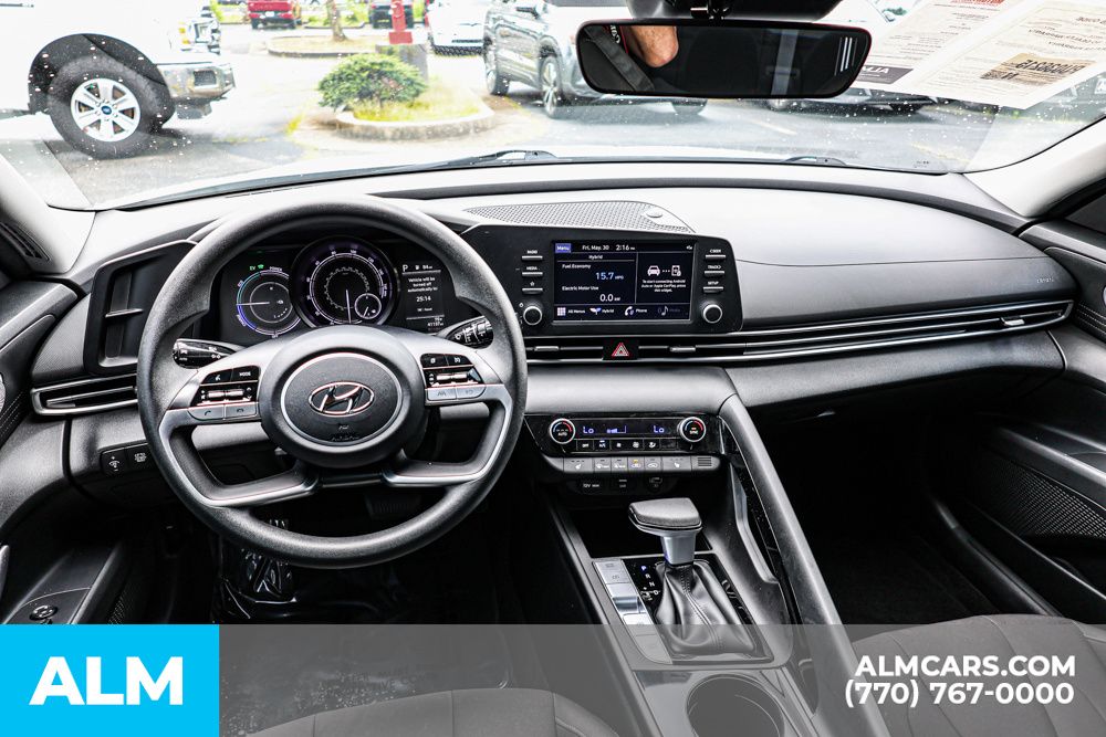 2023 Hyundai Elantra Hybrid Blue photo 24
