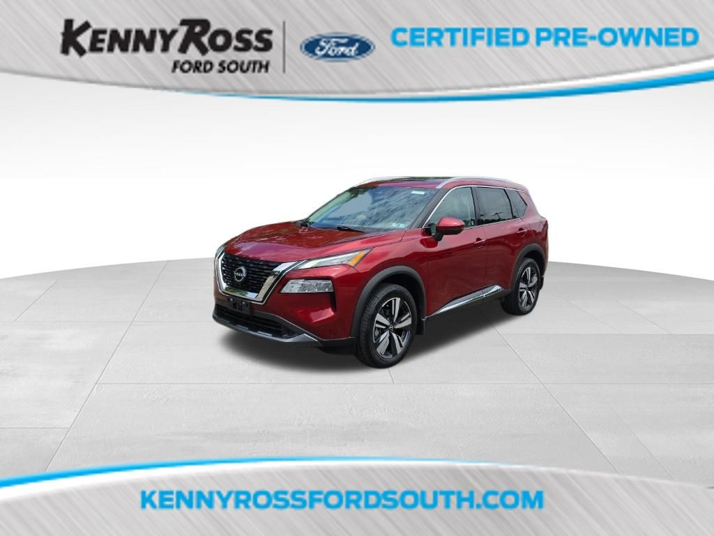 Red (Scarlet Ember Tintcoat) 2023 Nissan Rogue SUV / Crossover All-Wheel Drive Continuously Variable Transmission