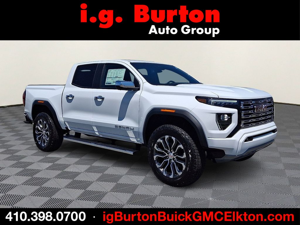 Summit White 2026 GMC Canyon Pickup Truck Four-Wheel Drive 8-Speed Automatic