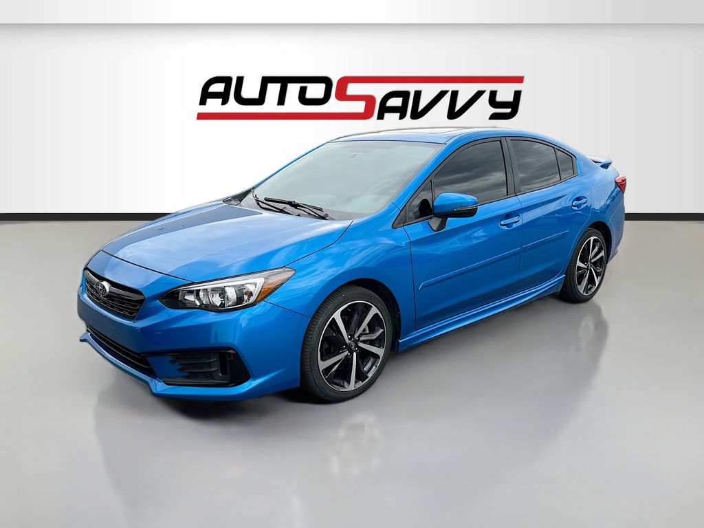 Used 2023 Blue Subaru Sport image 3