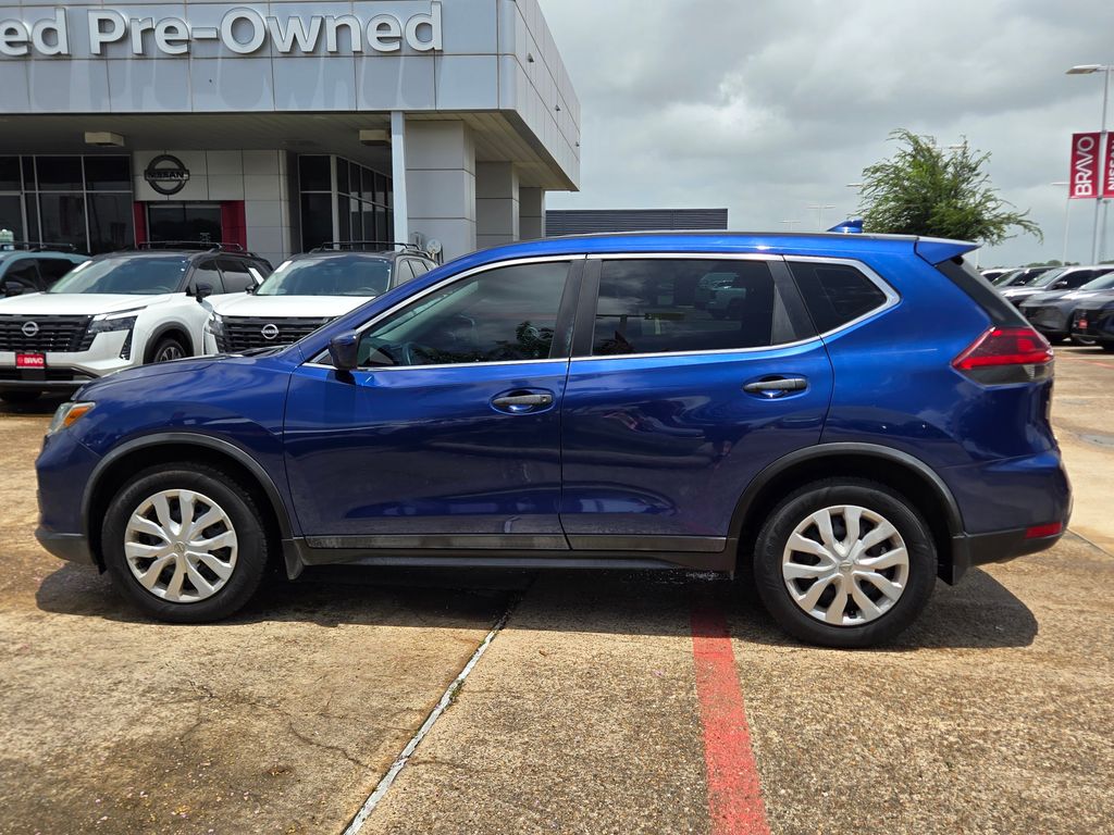 2018 Nissan Rogue S Blue at DeMontrond Automotive Group