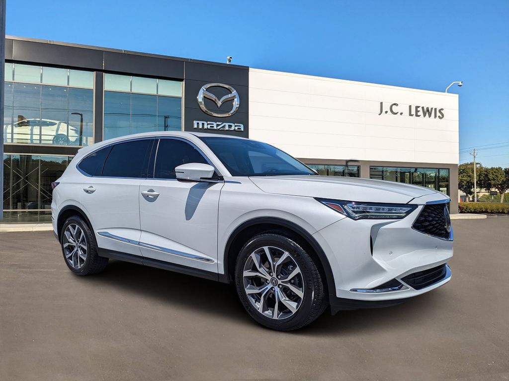 Platinum White Pearl 2022 Acura MDX SUV / Crossover All-Wheel Drive Automatic