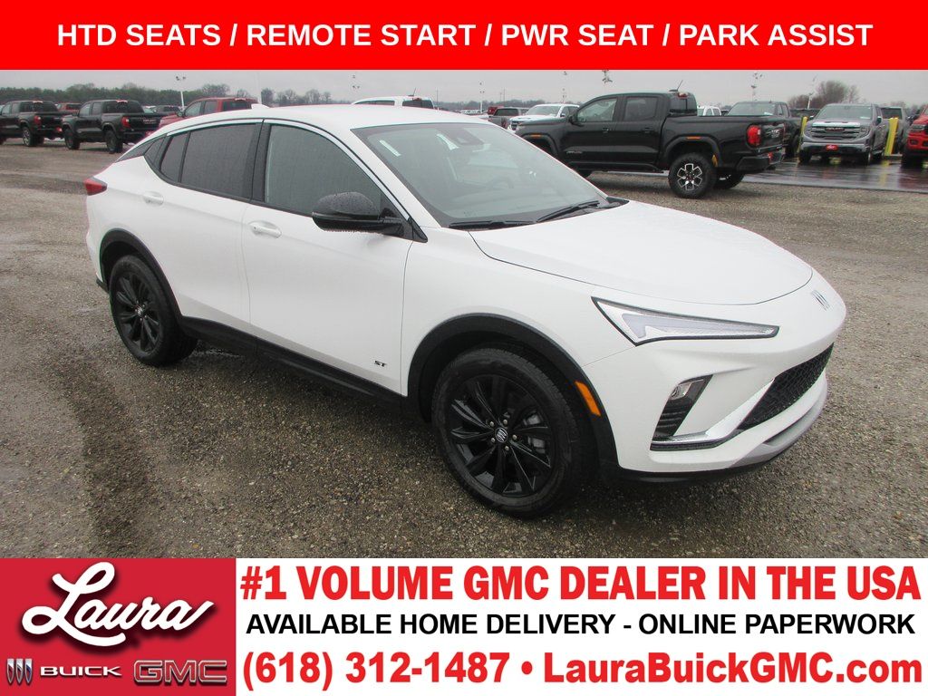 Summit White 2026 Buick Envista SUV / Crossover Front-Wheel Drive 6-Speed Automatic