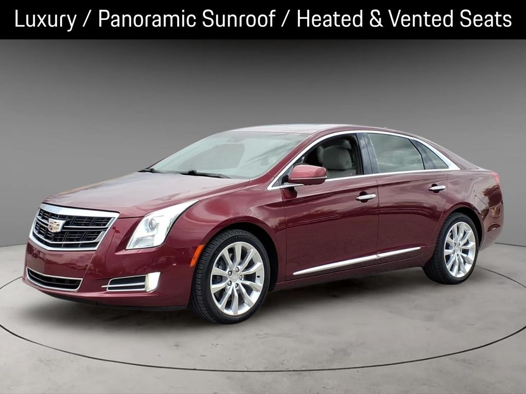 Red Passion Tintcoat 2017 Cadillac XTS Luxury FWD Sedan Front-Wheel Drive 6-Speed Automatic