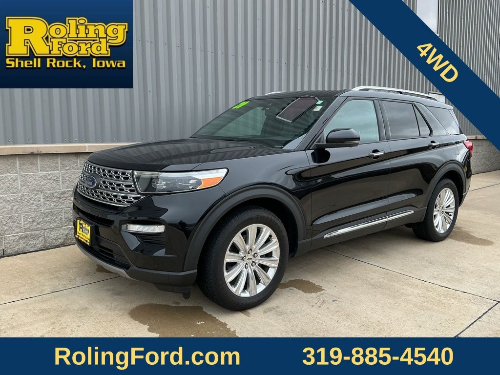 Agate Black Metallic 2020 Ford Explorer SUV / Crossover All-Wheel Drive Automatic