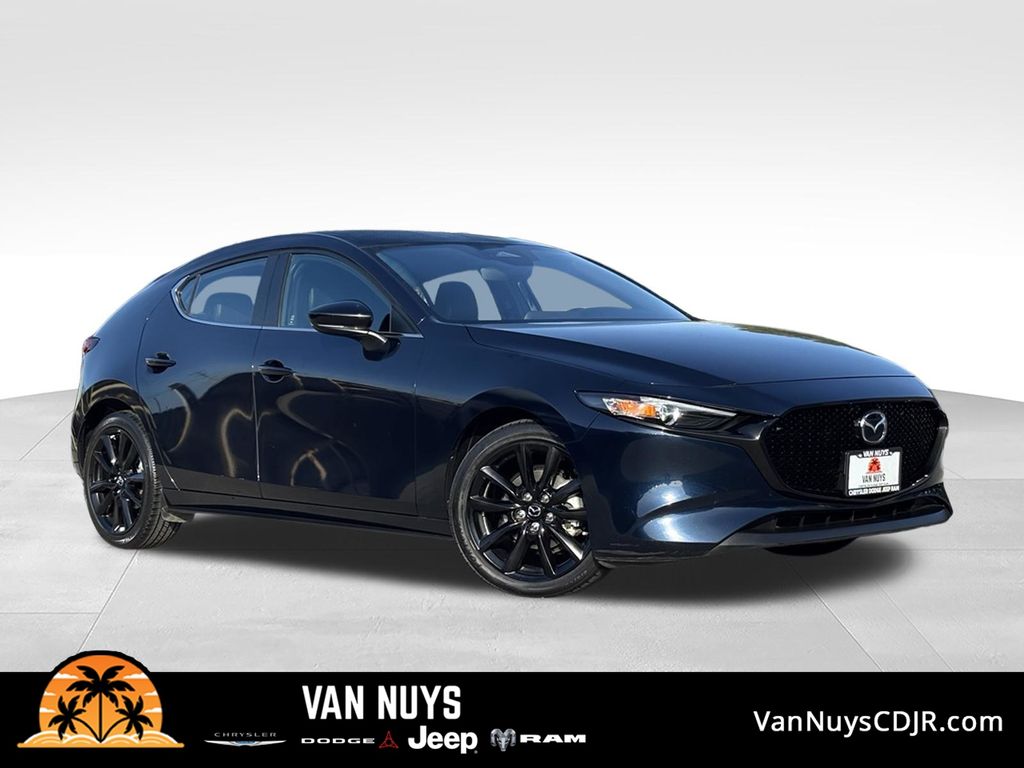 Deep Crystal Blue Mica 2025 Mazda MAZDA3 Hatchback Front-Wheel Drive 6-Speed Automatic