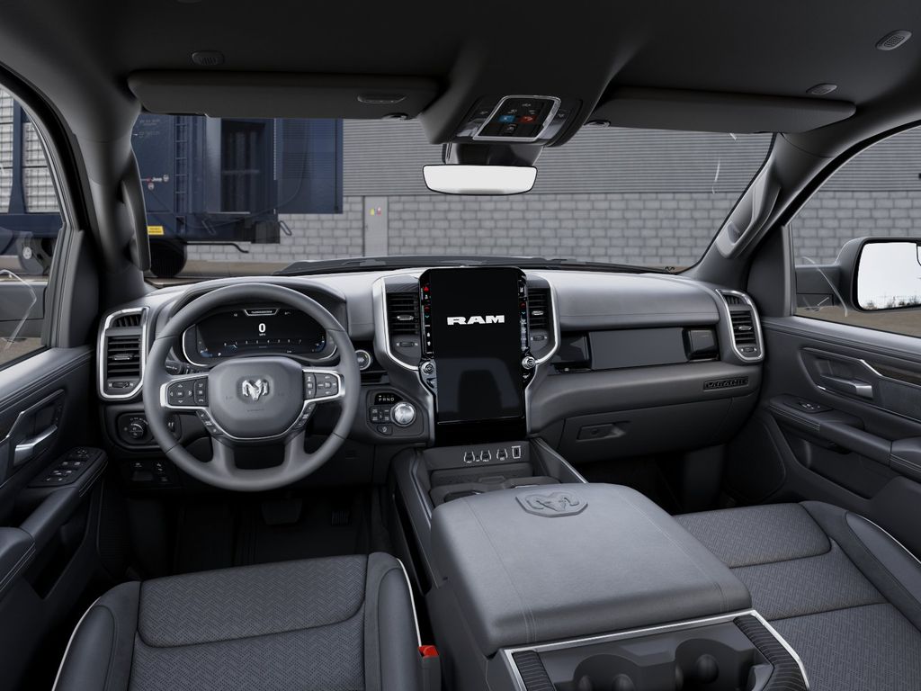 New 2026 Diamond Black Crystal Pearlcoat Ram Laramie image 14