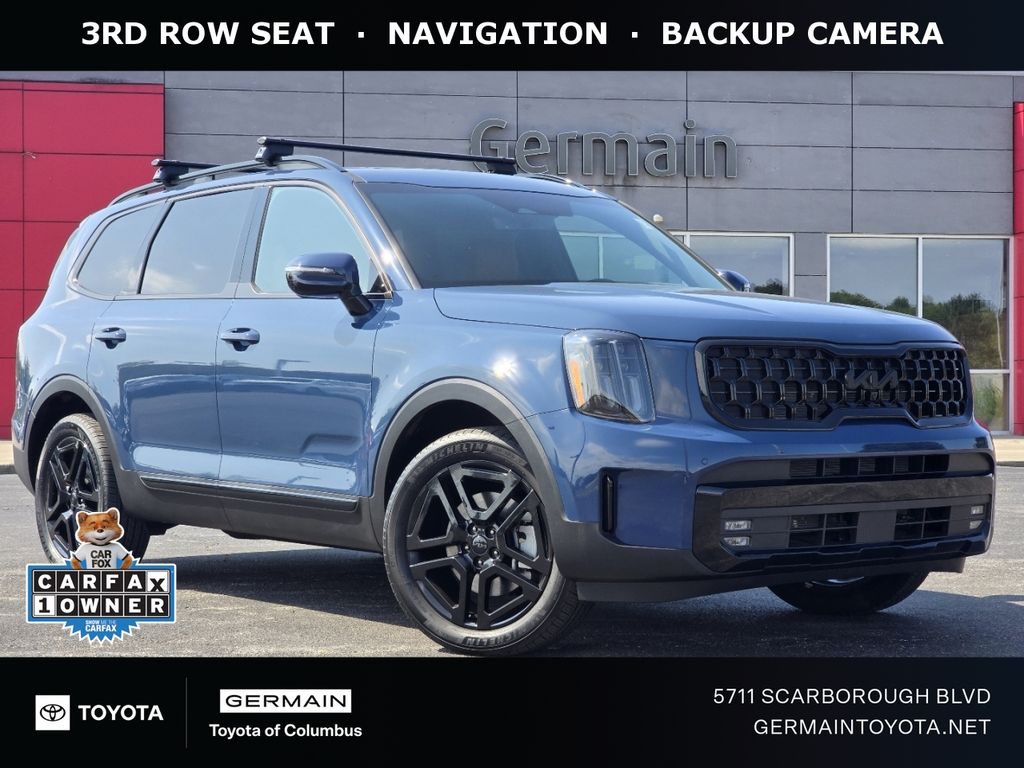 Midnight Lake Blue 2025 Kia Telluride SUV / Crossover All-Wheel Drive 8-Speed Automatic