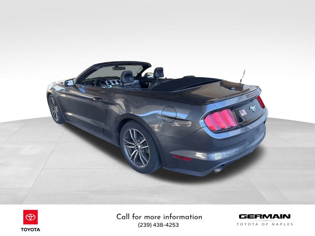 2015 Ford Mustang EcoBoost Premium Convertible photo 6