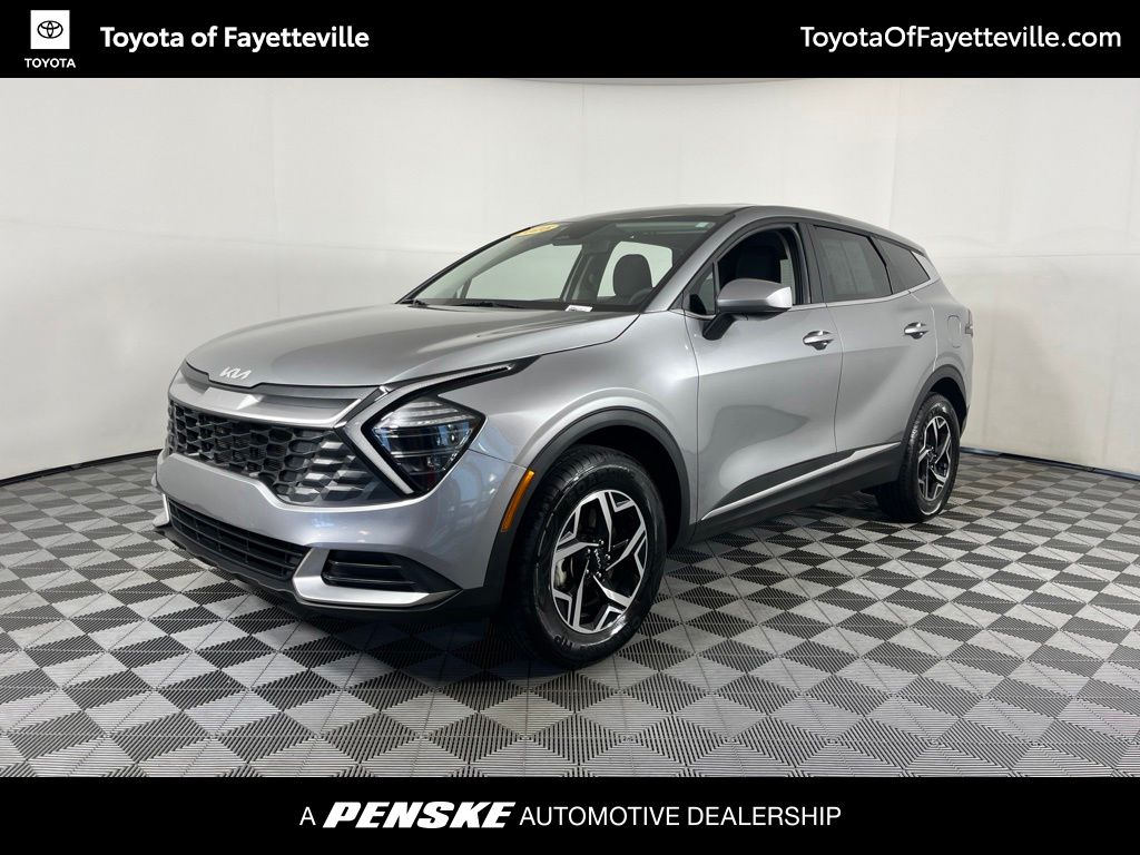 Steel Gray 2025 Kia Sportage SUV / Crossover All-Wheel Drive 8-Speed Automatic