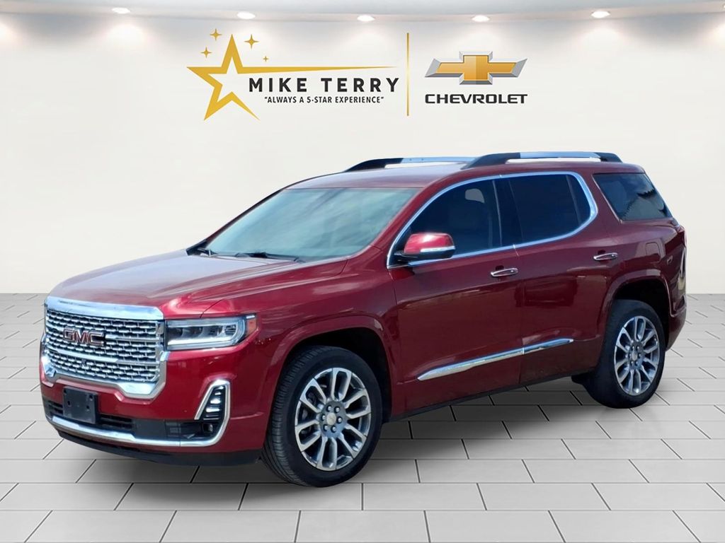 Red Quartz Tintcoat 2020 GMC Acadia Denali FWD SUV / Crossover Front-Wheel Drive 9-Speed Automatic
