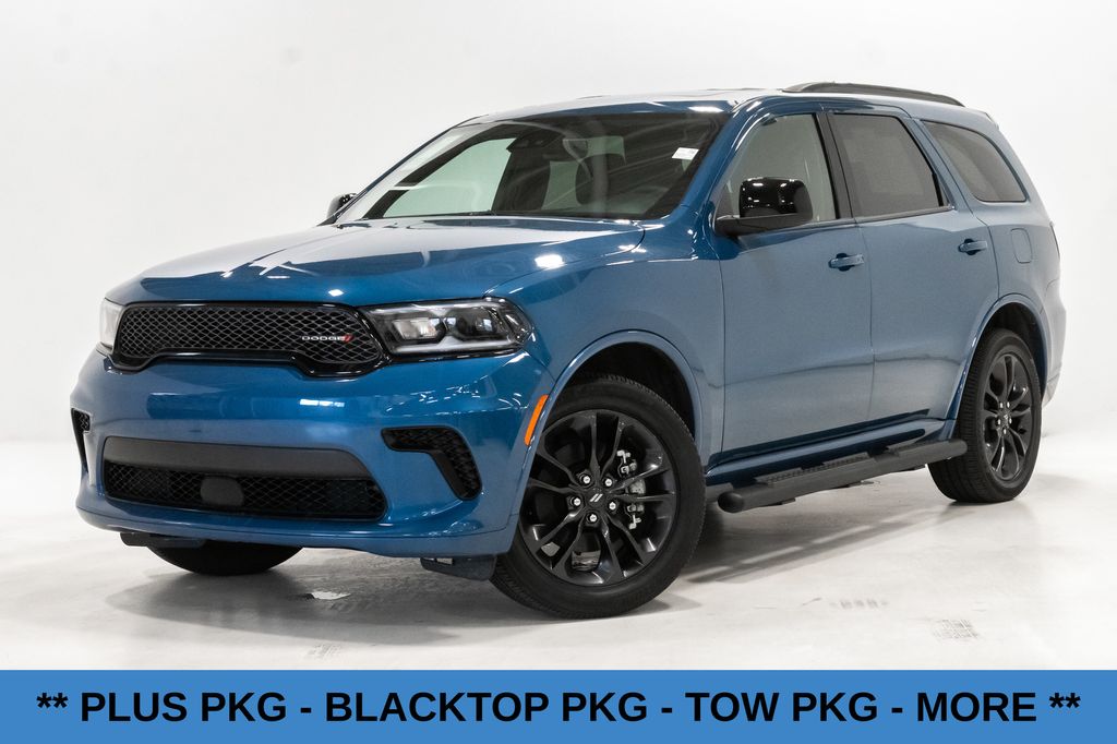 Blue (Frostbite Pearlcoat) 2024 Dodge Durango SXT Plus AWD SUV / Crossover All-Wheel Drive 8-Speed Automatic