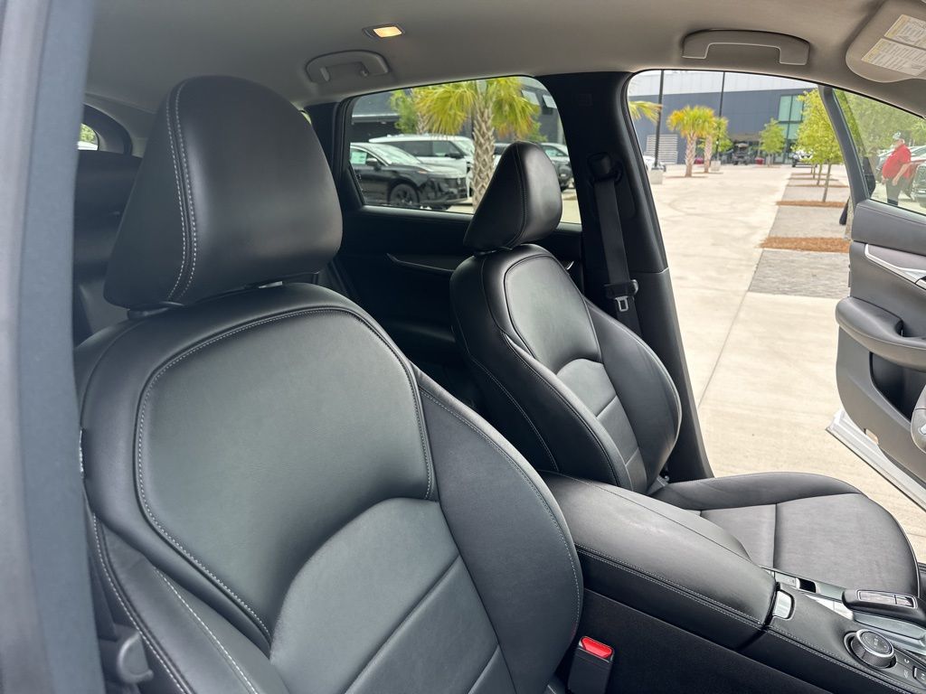 2023 Lunar White INFINITI QX50 PURE FWD SUV