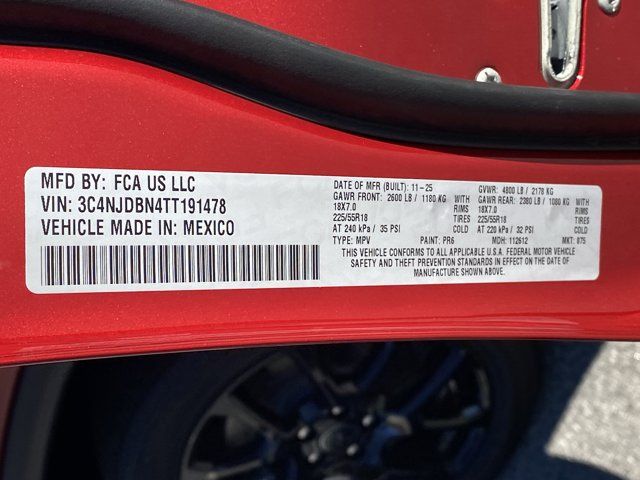 New 2026 Red Jeep Latitude image 30