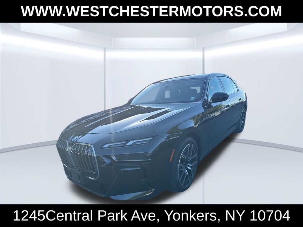 Black Sapphire Metallic 2023 BMW 7 Series Sedan All-Wheel Drive 8-Speed Automatic