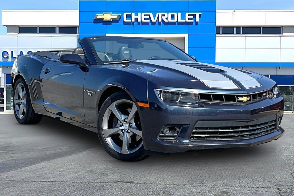 Blue Ray Metallic 2014 Chevrolet Camaro Convertible Rear-Wheel Drive 6-Speed Automatic
