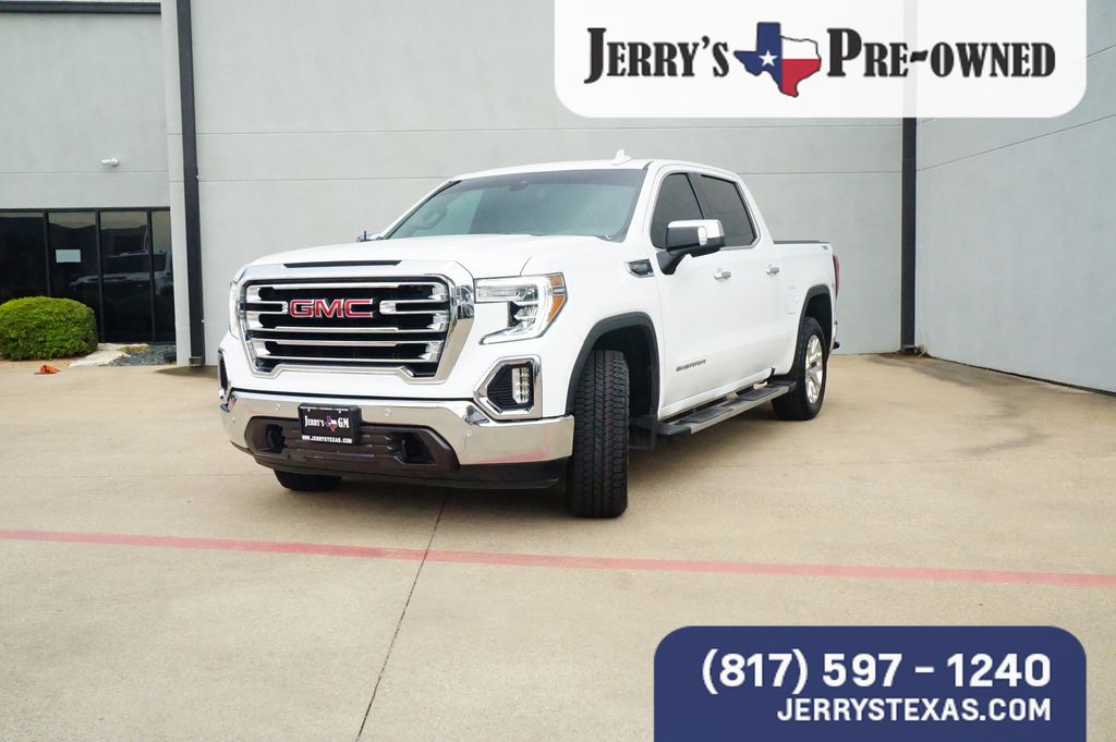 Summit White 2021 GMC Sierra 1500 Pickup Truck Four-Wheel Drive Automatic