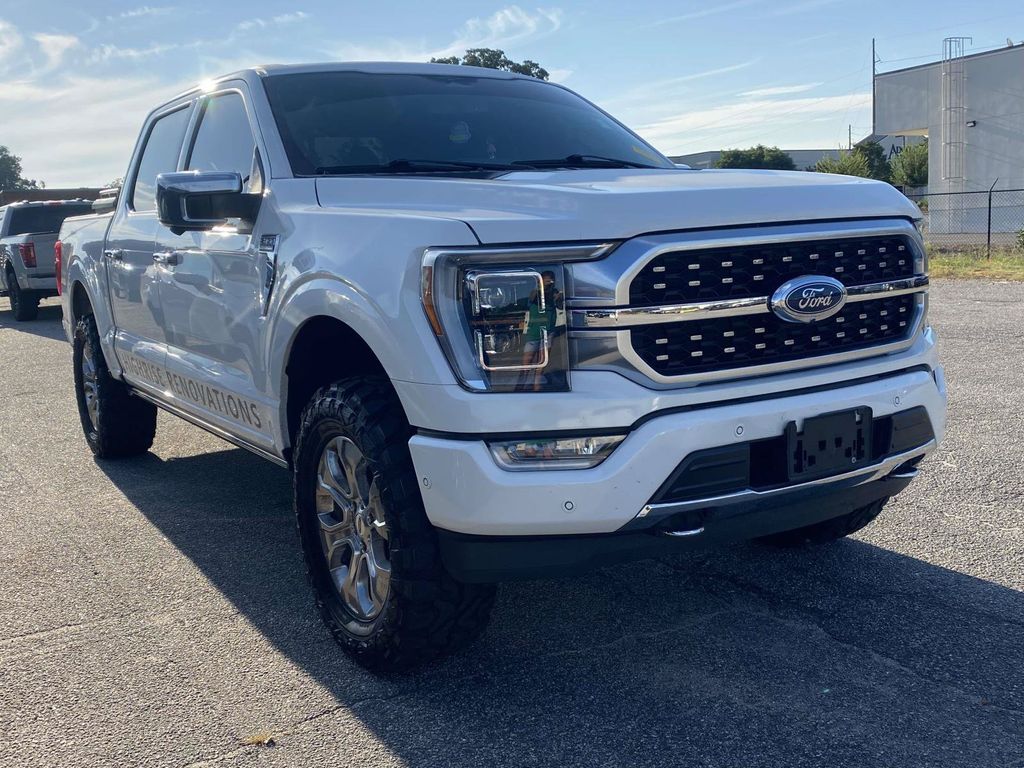 Star White Metallic Tri-Coat 2023 Ford F-150 Pickup Truck Four-Wheel Drive Automatic