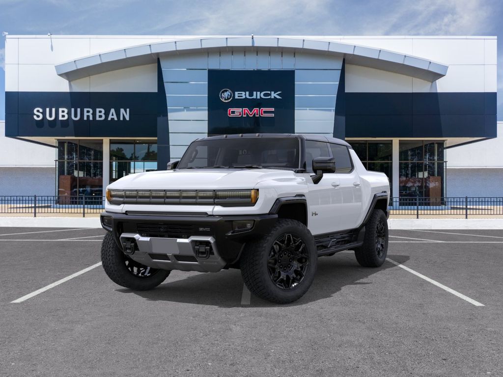 Interstellar White 2026 GMC Hummer EV Pickup Pickup Truck All-Wheel Drive 1-Speed Automatic