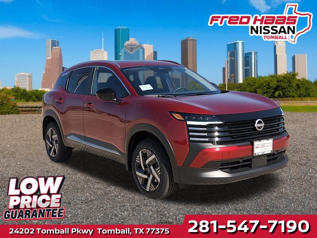 Red (Scarlet Ember Tintcoat) 2026 Nissan Kicks SUV / Crossover Front-Wheel Drive Continuously Variable Transmission