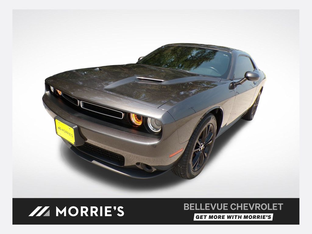 Gray (Granite Crystal Metallic Clearcoat) 2023 Dodge Challenger Coupe All-Wheel Drive 8-Speed Automatic