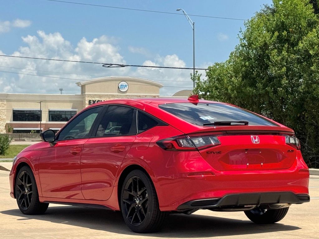 2026 Honda Civic Sport Red at Community Honda