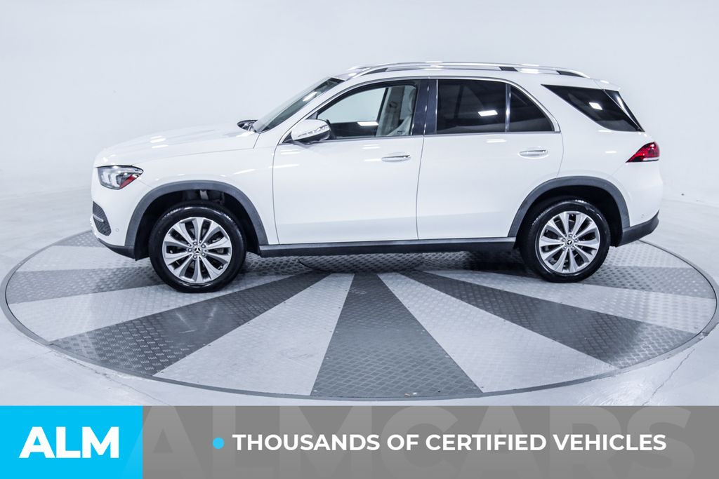 Used 2021 White Mercedes-Benz GLE 350 image 4