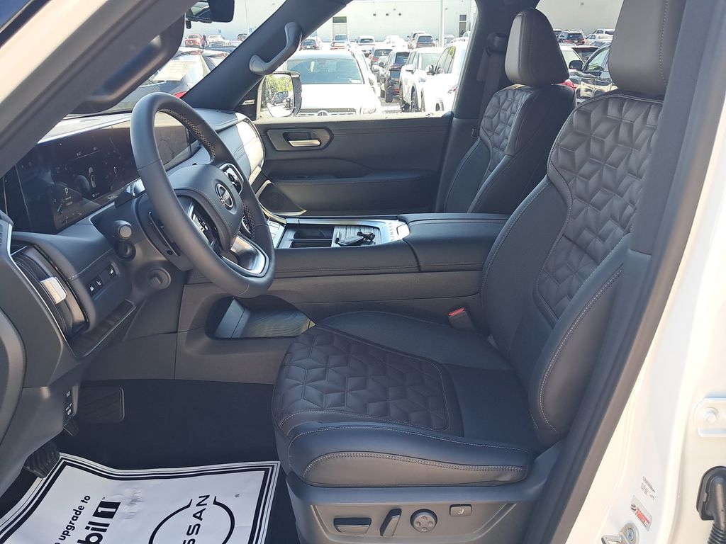 2026 Nissan Armada Platinum Reserve White at John Sisson Motors