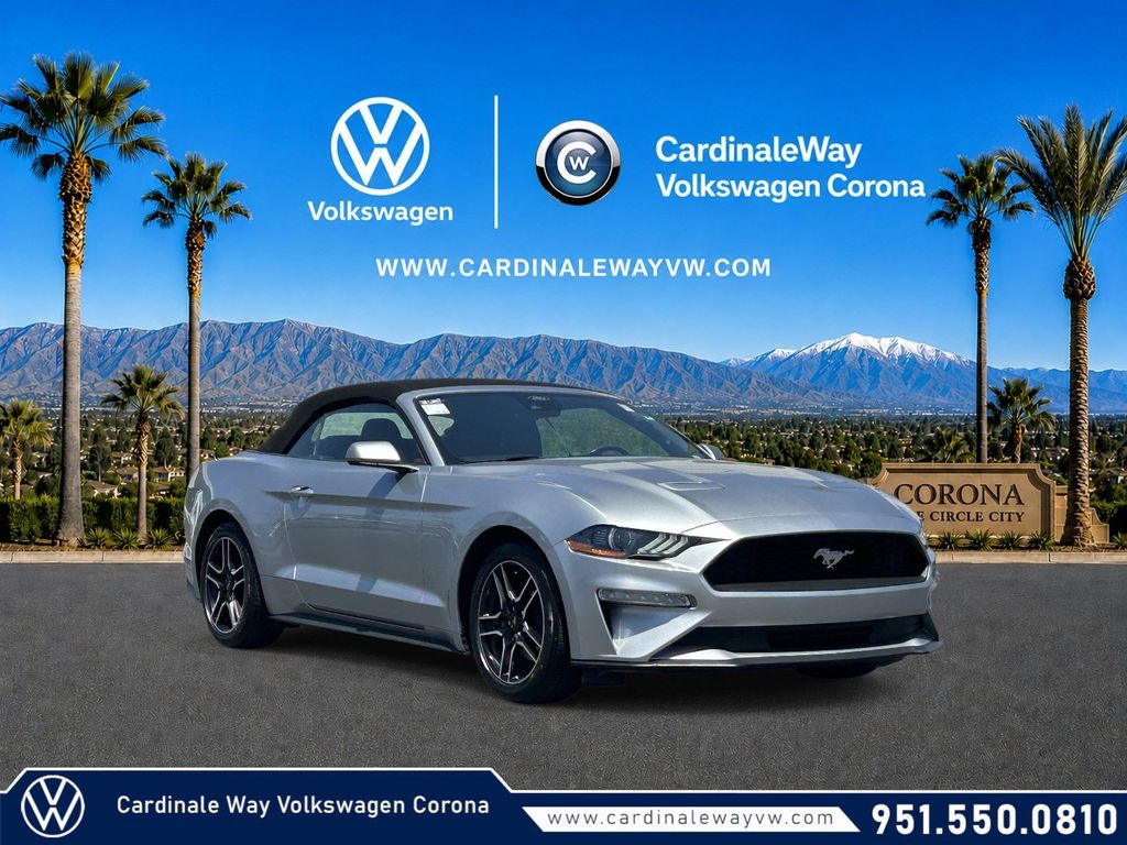 Silver Metallic 2023 Ford Mustang Convertible Rear-Wheel Drive Automatic