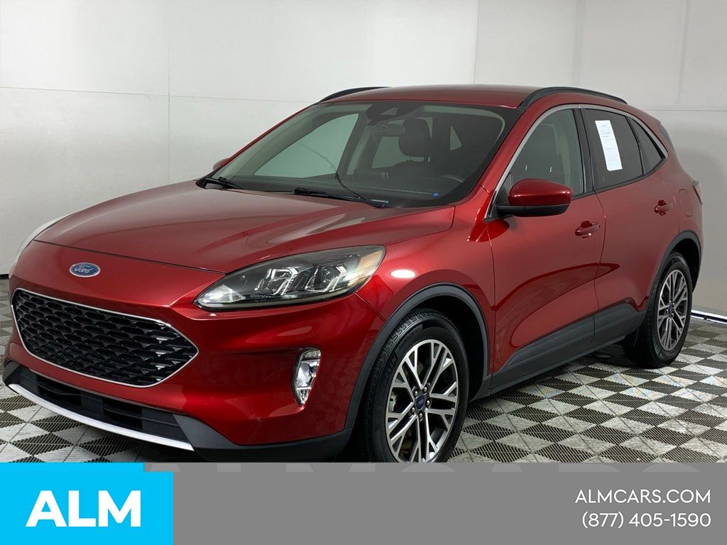 Used 2020 Red Ford SEL image 6