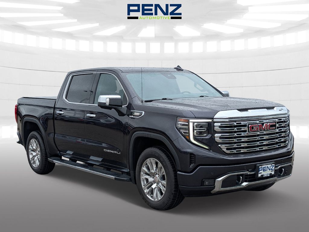 Titanium Rush Metallic 2022 GMC Sierra 1500 Denali Crew Cab 4WD Pickup Truck Four-Wheel Drive Automatic