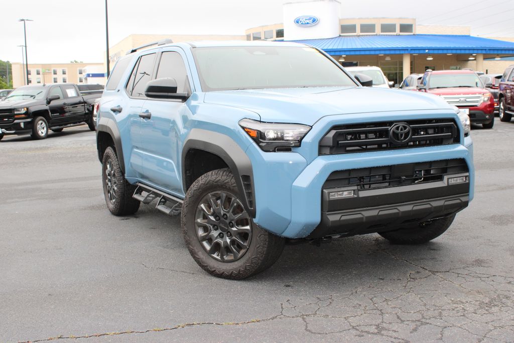 Blue 2025 Toyota 4Runner SR5 4WD SUV / Crossover Four-Wheel Drive 8-Speed Automatic