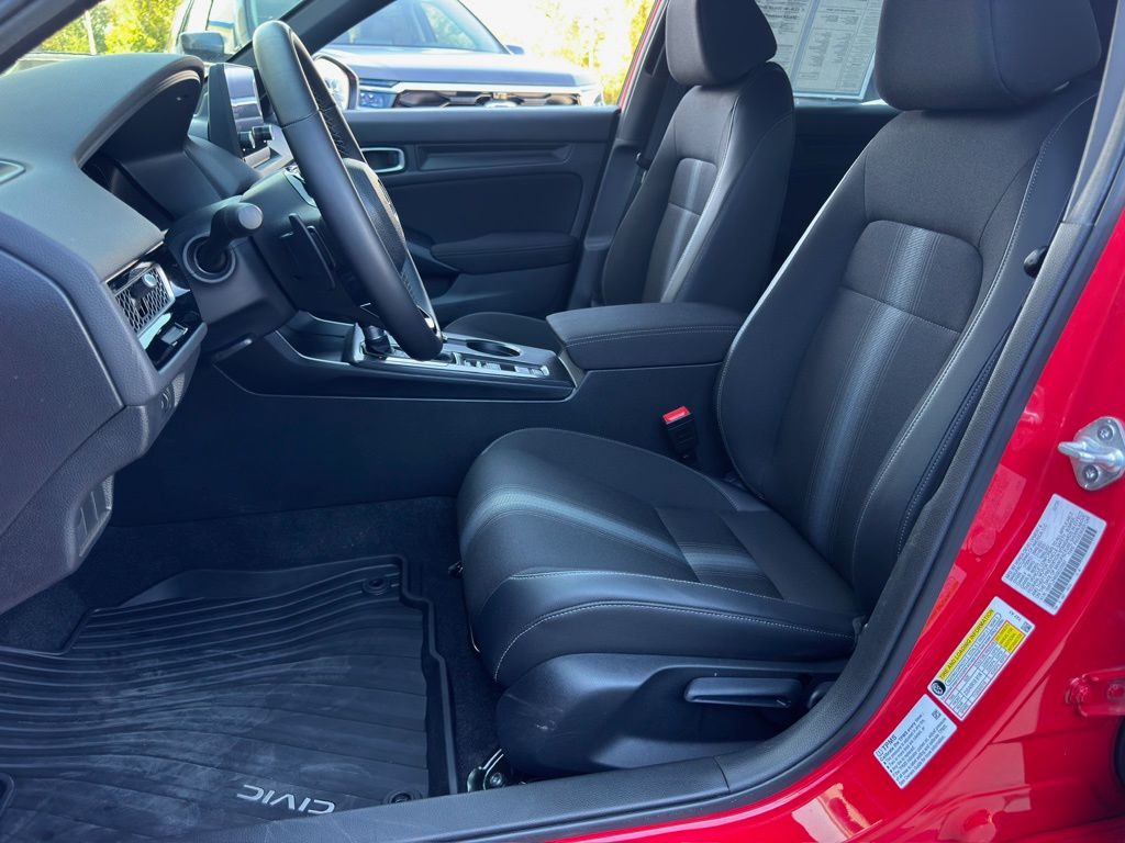2025 Honda Civic Sport Red at Community Honda