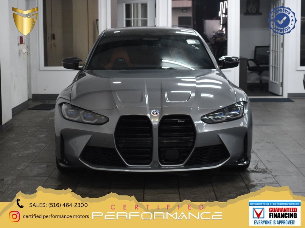 Skyscraper Gray Metallic 2023 BMW M3 Sedan All-Wheel Drive 8-Speed Automatic
