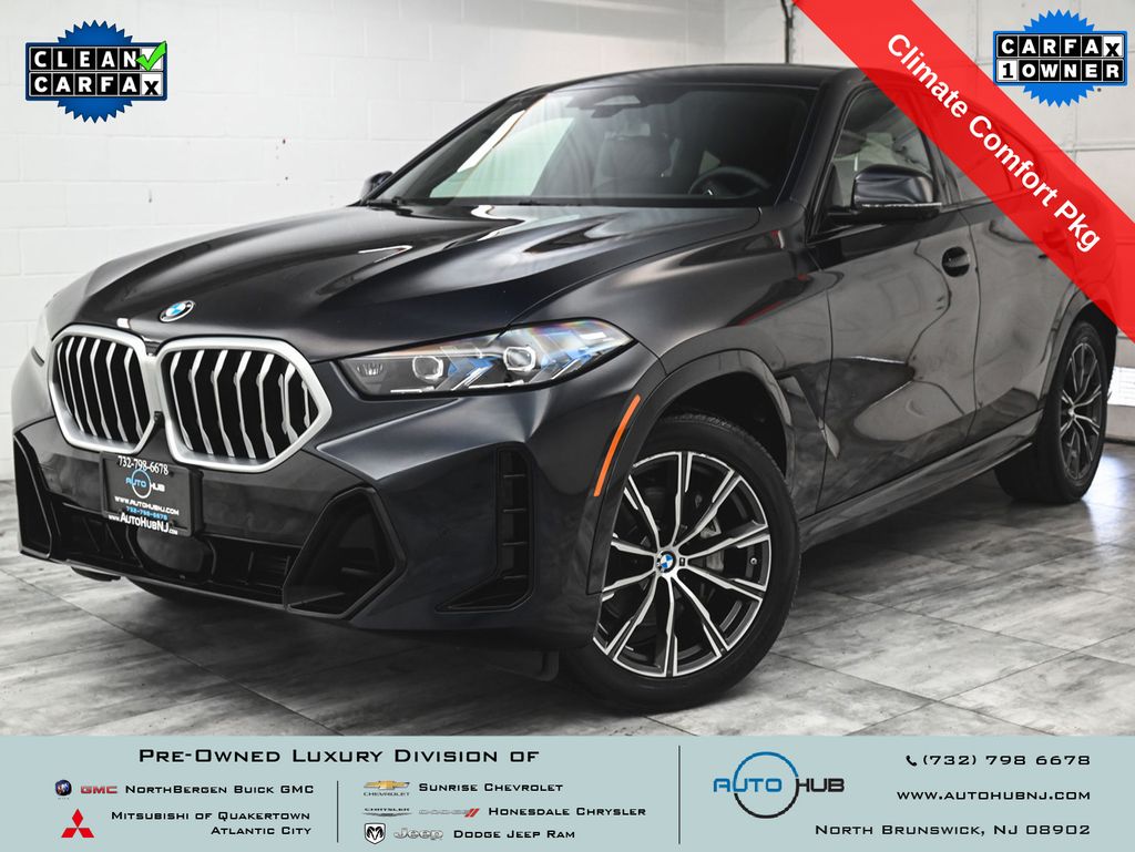 Carbon Black Metallic 2026 BMW X6 SUV / Crossover All-Wheel Drive 8-Speed Automatic