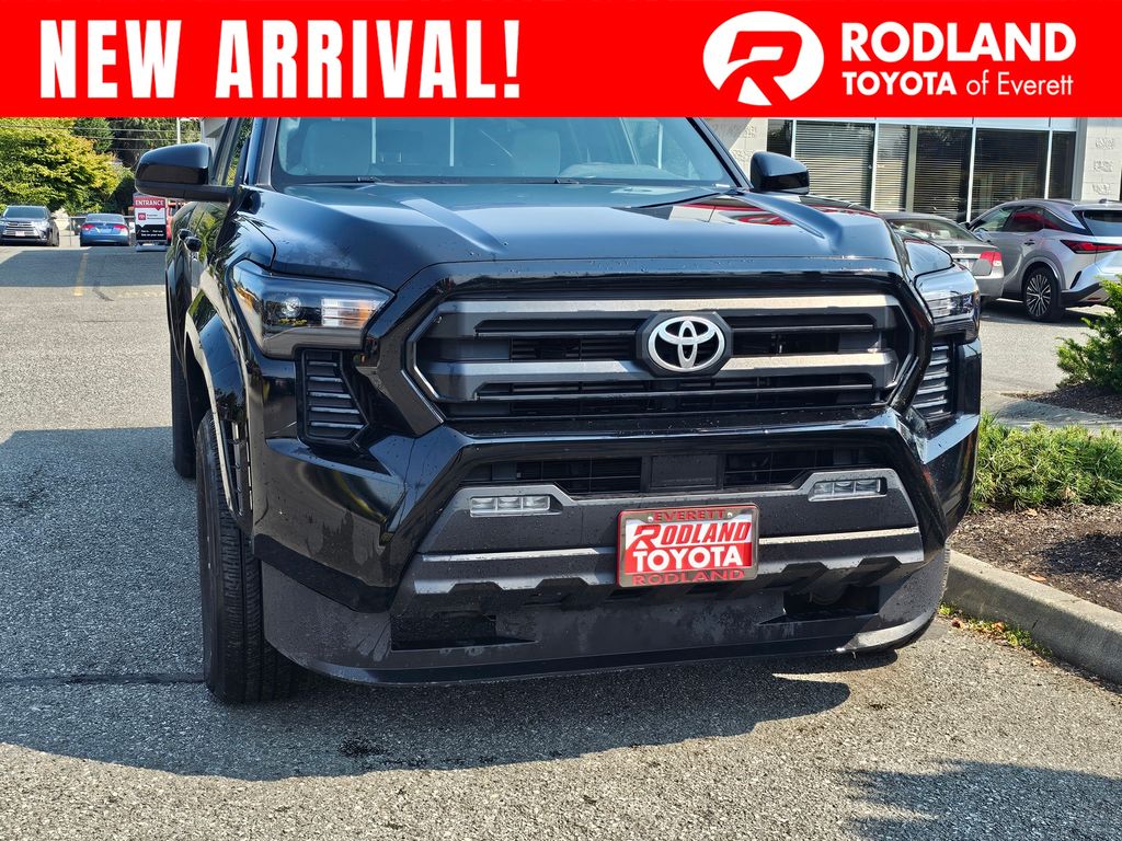 Black 2024 Toyota Tacoma Pickup Truck Four-Wheel Drive 8-Speed Automatic