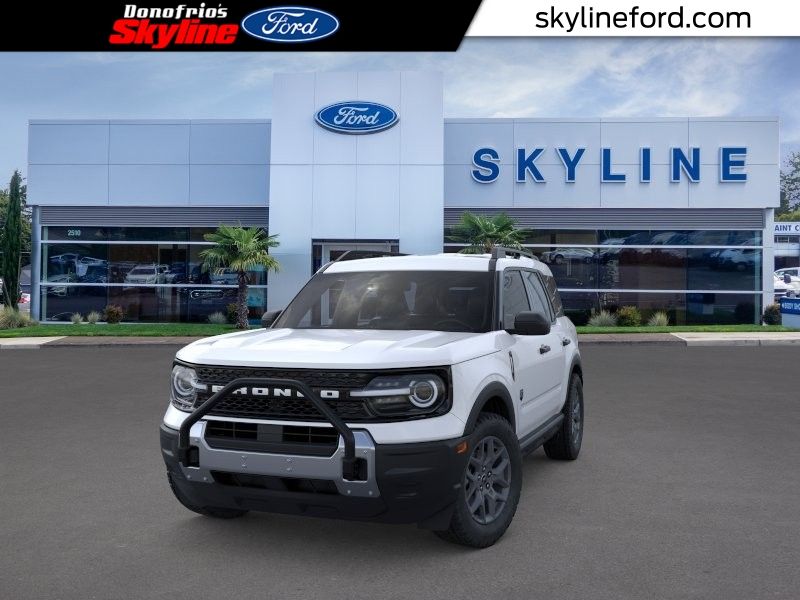 Oxford White 2025 Ford Bronco Sport SUV / Crossover All-Wheel Drive 8-Speed Automatic