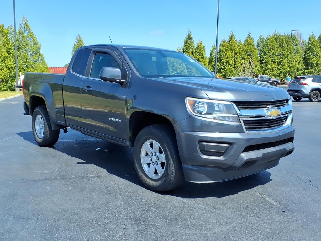 Cyber Gray Metallic 2016 Chevrolet Colorado Work Truck Extended Cab LB RWD Pickup Truck 4X2 6-Speed Manual