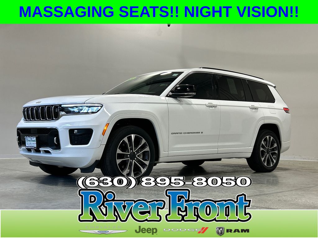 Bright White Clearcoat 2024 Jeep Grand Cherokee L SUV / Crossover Four-Wheel Drive 8-Speed Automatic