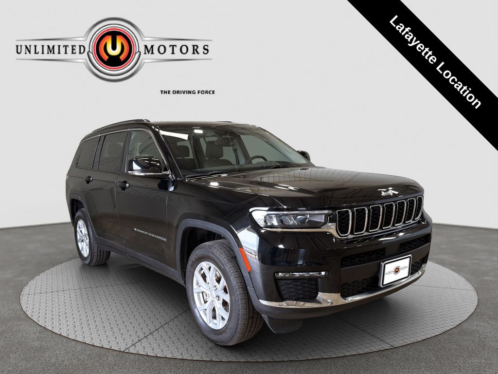Diamond Black 2023 Jeep Grand Cherokee L SUV / Crossover Four-Wheel Drive 8-Speed Automatic